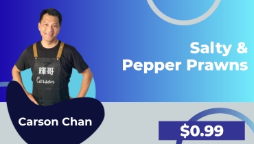 Carson Chan – Salt & Pepper Prawns