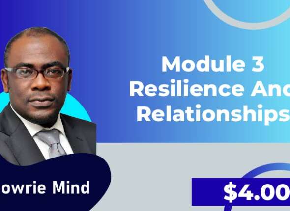 Module 3 Resilience and Relationships