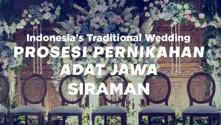 Diany Pranata – Indonesian’s Traditional Wedding : Javanese Tradition (Solo) – SIRAMAN
