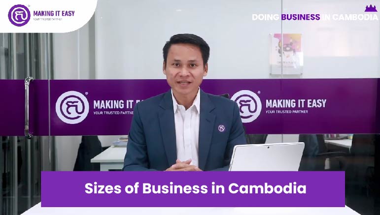 Sizes of Business in Cambodia