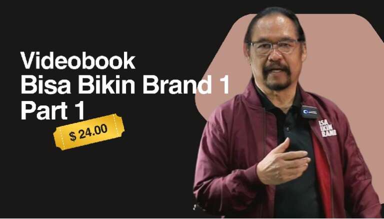 Subiakto Priosoedarsono (SCP) – Videobook Bisa Bikin Brand 1 Part 1 – Cover Part 1