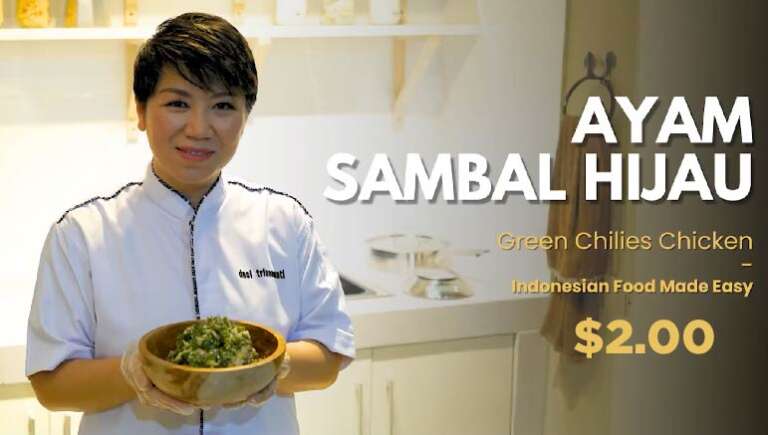 Chef Desi Trisnawati – Ayam Cabe Hijau
