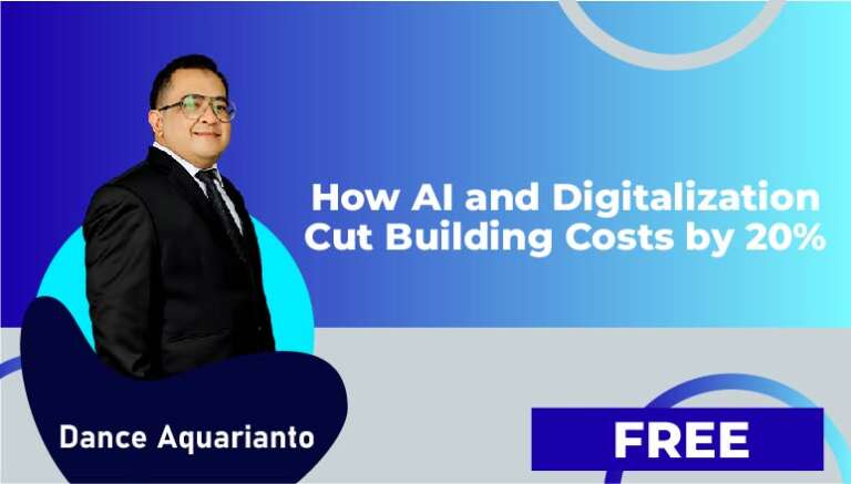 Dance Aquarianto – How AI and Digitalization Cut Building Costs by 20%