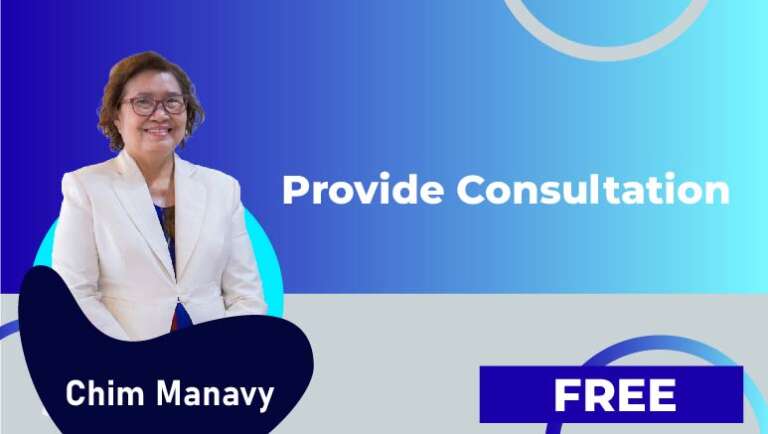 Chim Manavy – Provide Consultation