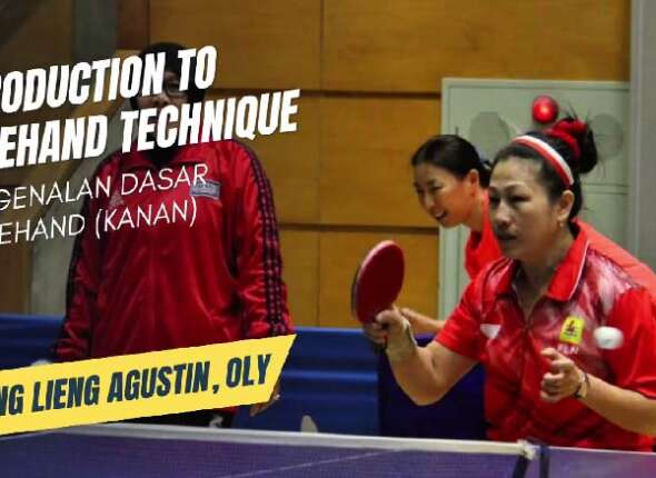 forehand technique