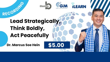 Dr. Marcus Soe Hein – Lead Strategically, Think Boldly, Act Peacefully