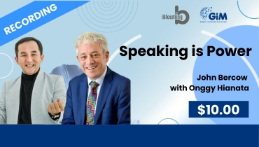 John Bercow with Onggy Hianata – Speaking is Power