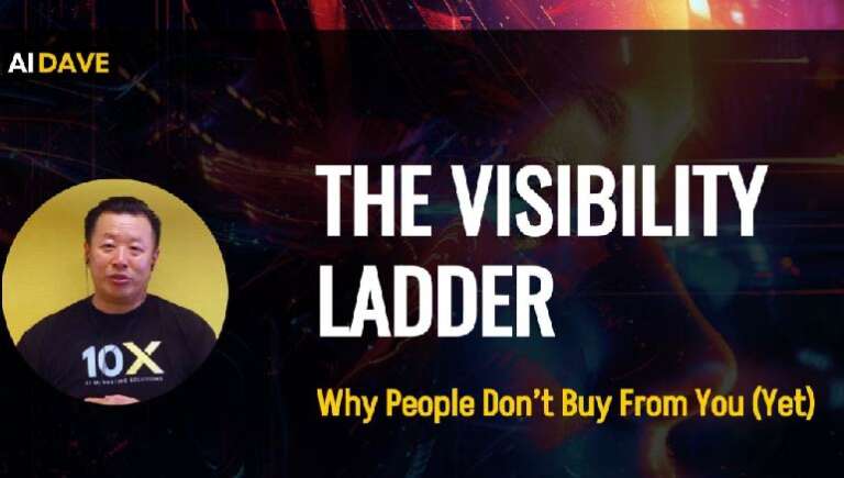 AI Dave – The Visibility Ladder – Why People Don’t Buy From You (Yet)
