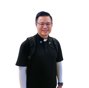 Picture of Romo Josep Susanto with Onggy Hianata